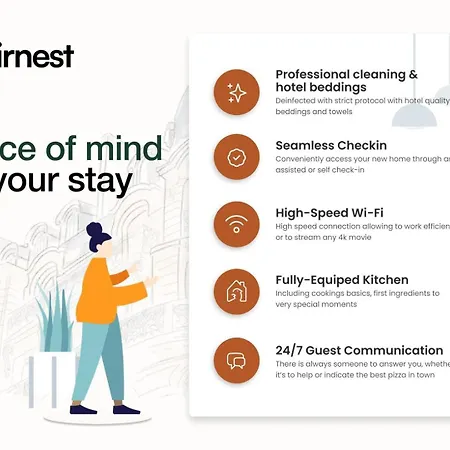 Luxurious Loft : Bridge-view Rooftop | By Airnest Apartment *